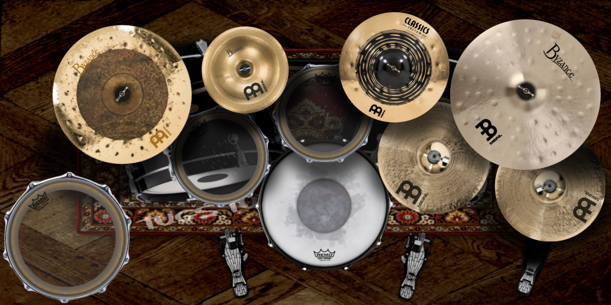 Vortex drum kit