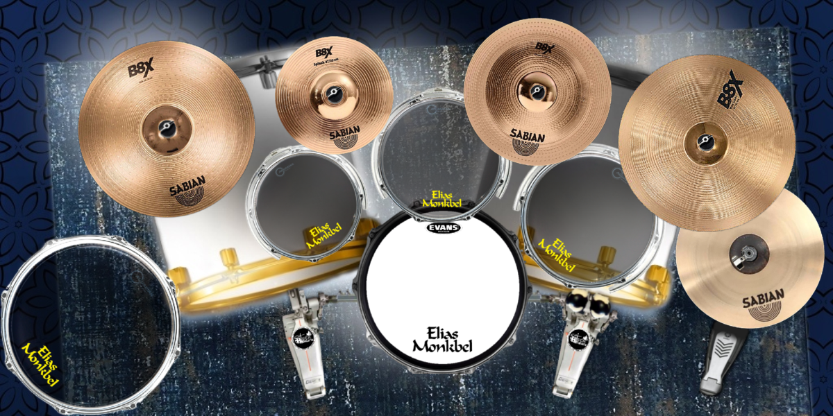 Monkbel Teck drum kit