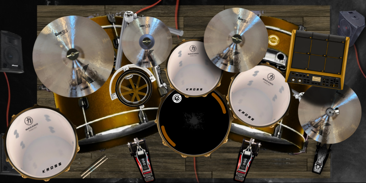 Effect drum kit