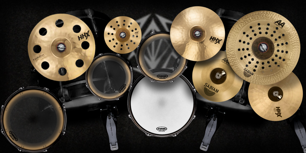 Matt Mcguire drum kit