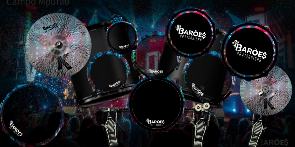 Pisadinha Teck drum kit