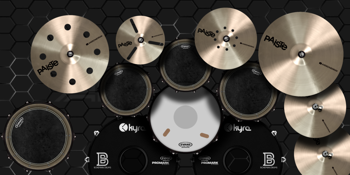 Bohemian Renaissance 2 drum kit