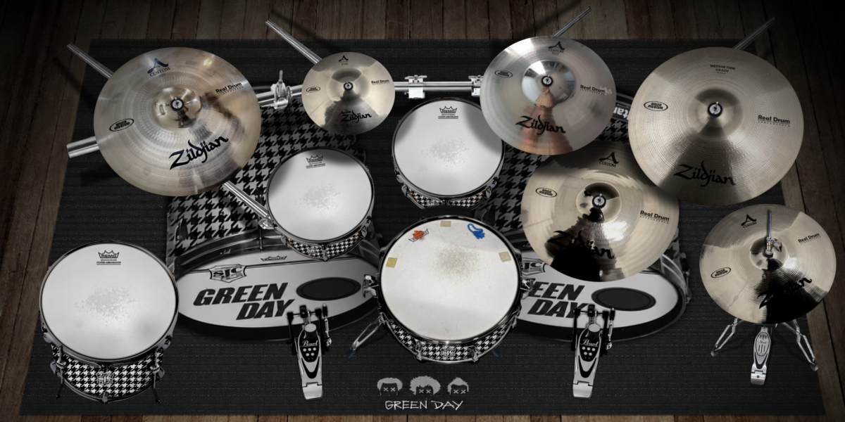 Greenday drum kit