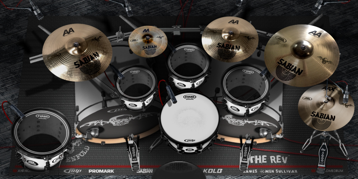 James Owen drum kit