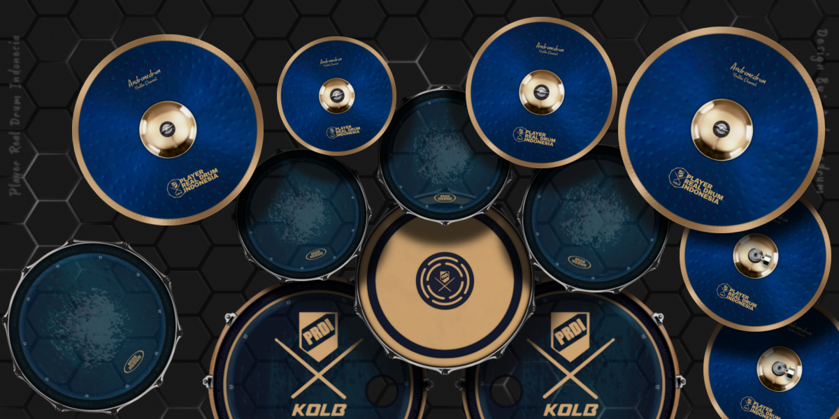 PRDI Blue drum kit