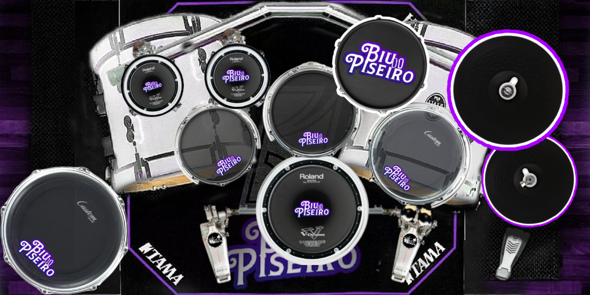 Piseiro drum kit
