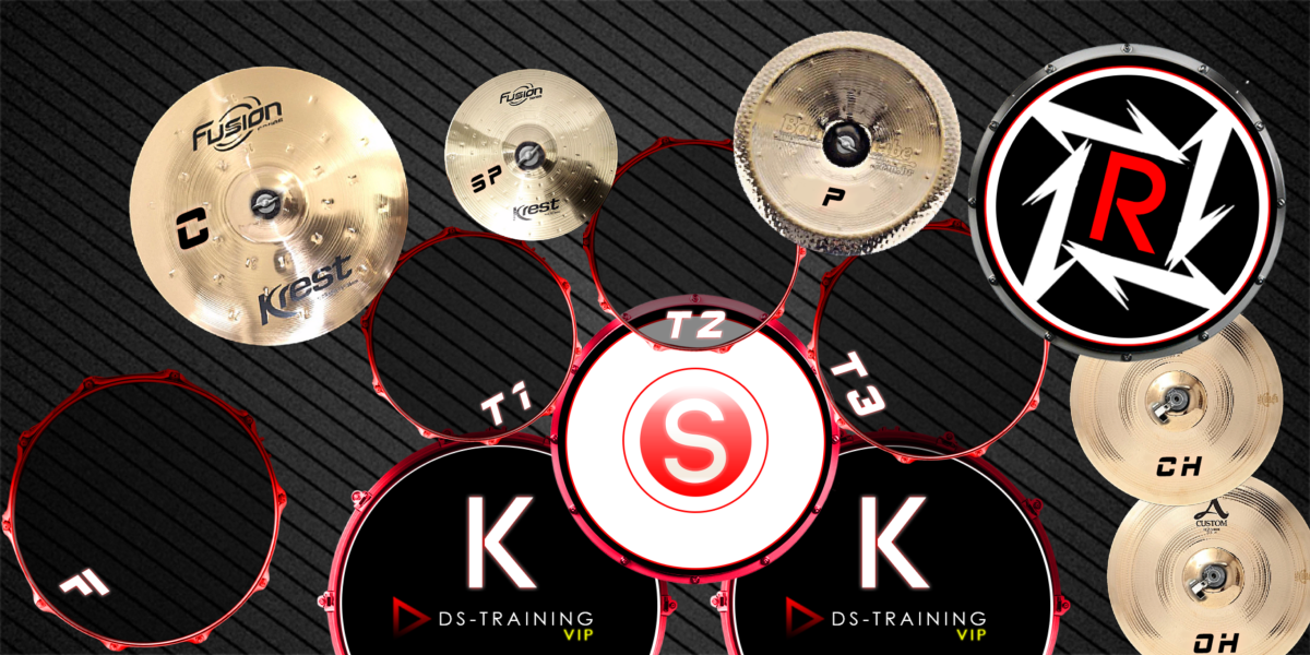 KIT DS 01 drum kit