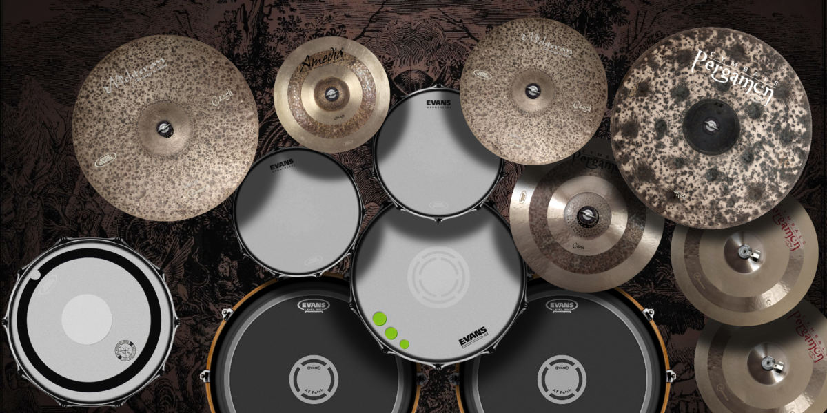 Turkish Cymbals drum kit