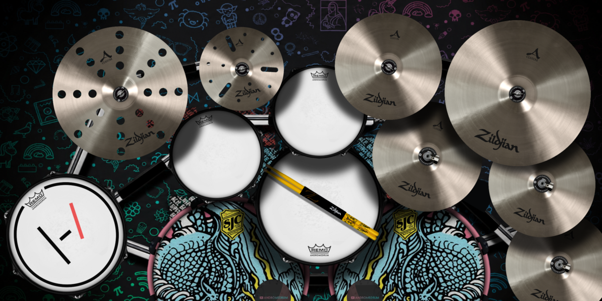 Josh Dun drum kit