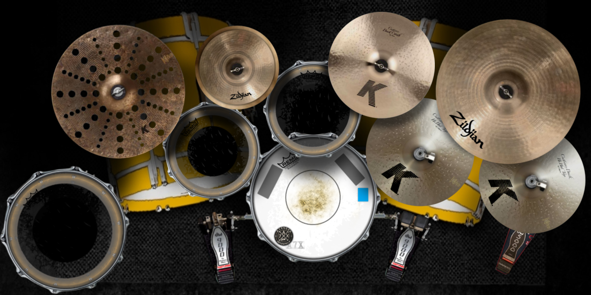 A7X drum kit