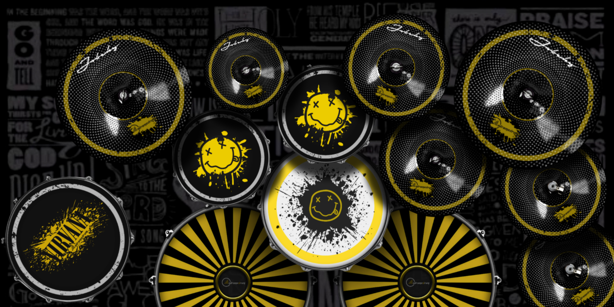 Nirvana drum kit