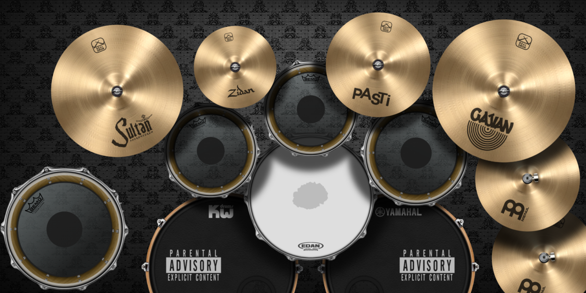 Kw Drums drum kit