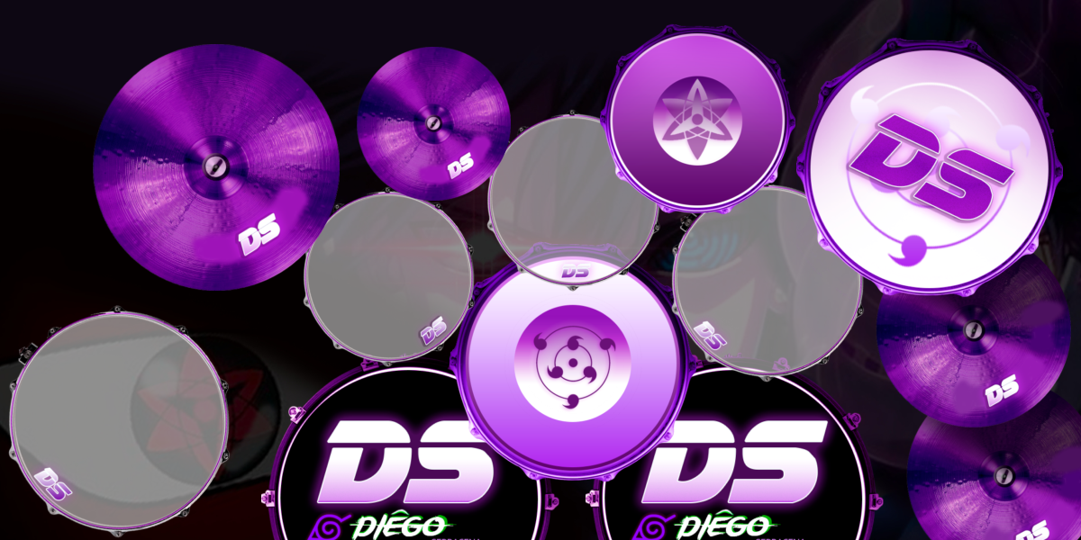 Diego Serracena drum kit