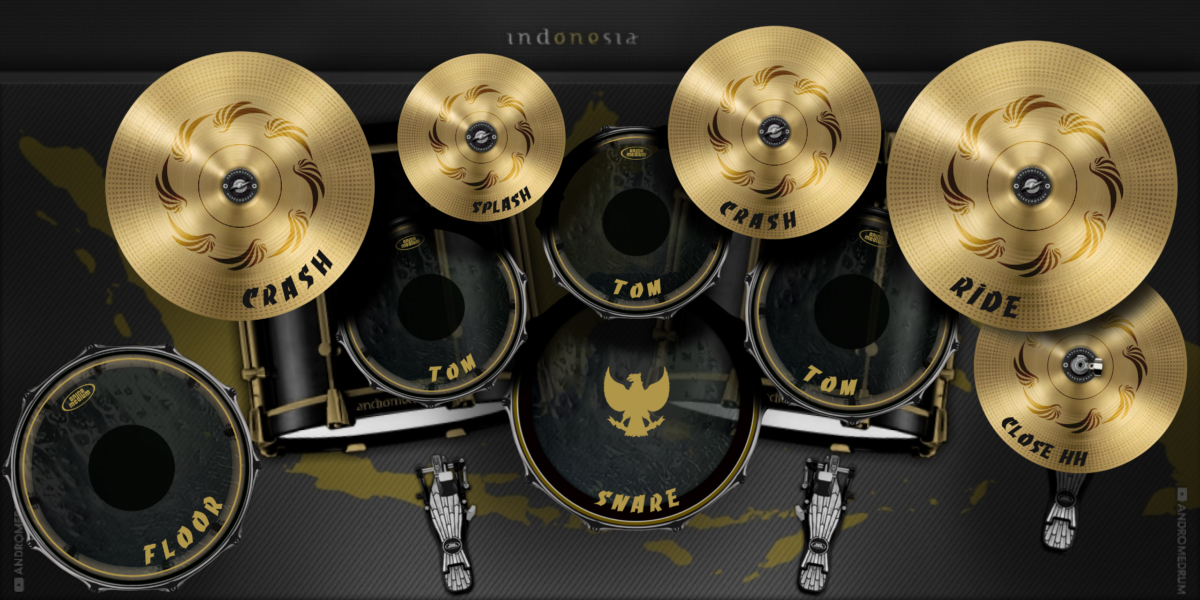 Garuda Gold drum kit