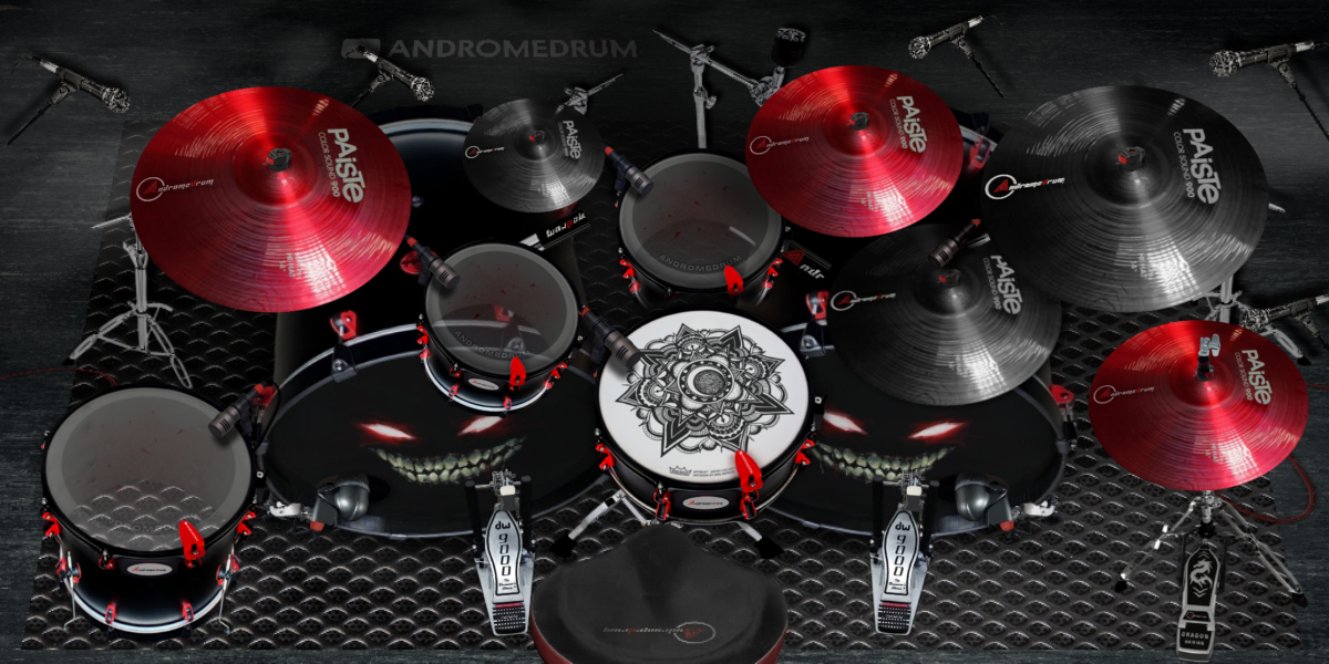 Heavy Metal drum kit