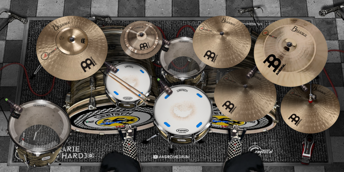 Arie Hardjo drum kit