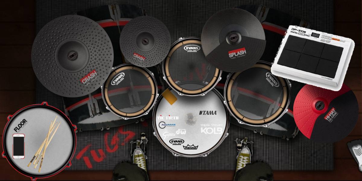 Workshop drum kit