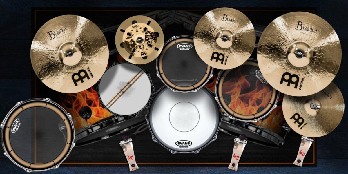 Gospel Fire drum kit